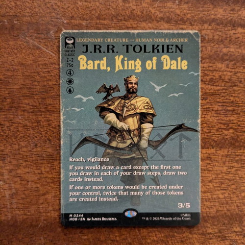 Bard King of Dale Hobbit Magic The Gathering card new