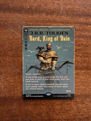 Bard King of Dale Hobbit Magic The Gathering card new