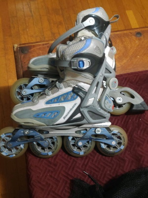 Rollerblade EU 38 24 cm καινούργιο με προστατευτικά δωρεάν