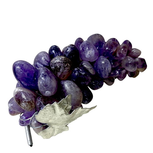 Amethyst Handmade Decorative Grape Cluster 510g