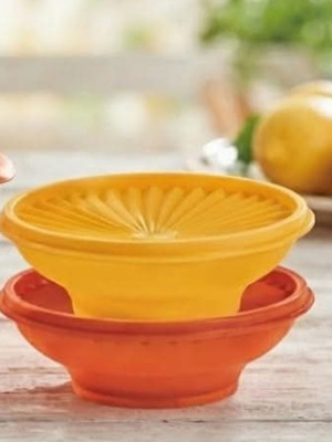 Tupperware χρωματιστά μπωλ 400 μλ, καινούργια