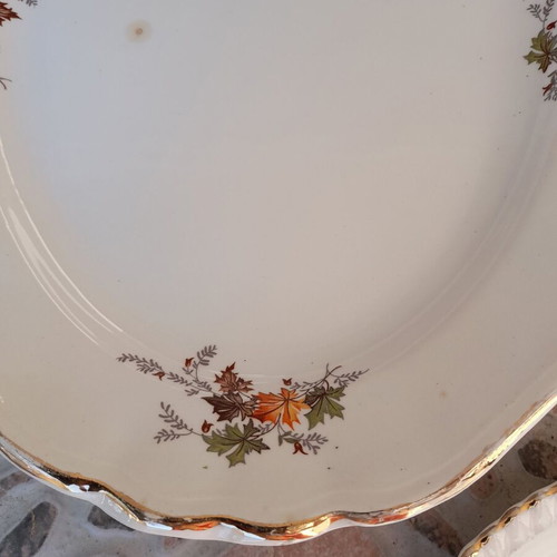 Serving set 2 oval platters and 1 salad bowl Kerameikos like new
