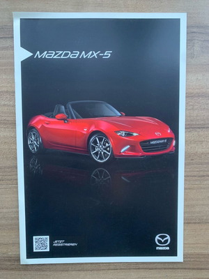Mazda MX-5 brochure new promotional