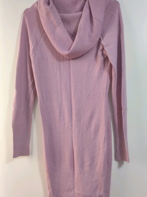 Pink wool dress large like new