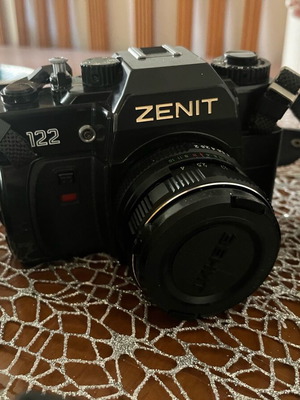 Zenit 122 like new with 3 lenses, 6 filters and flash