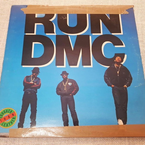 Run DMC Tougher Than Leather LP used, hip-hop