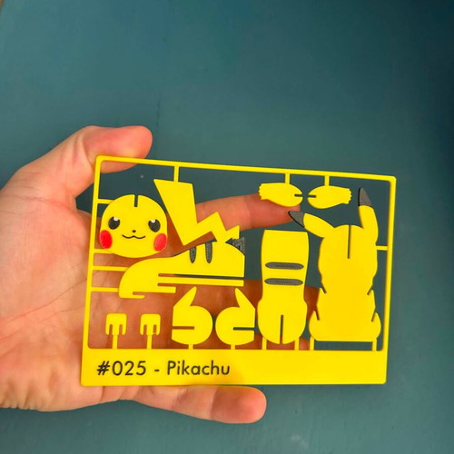Pikachu Kit Cart 3D printed, new