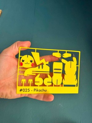 Pikachu Kit Cart 3D printed, new