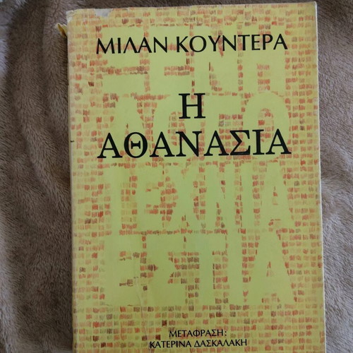 Book The Immortality Milan Kundera used