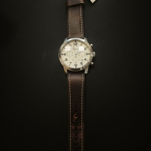 Fossil Pilot 54 Set men's chronograph watch FS5182SET new