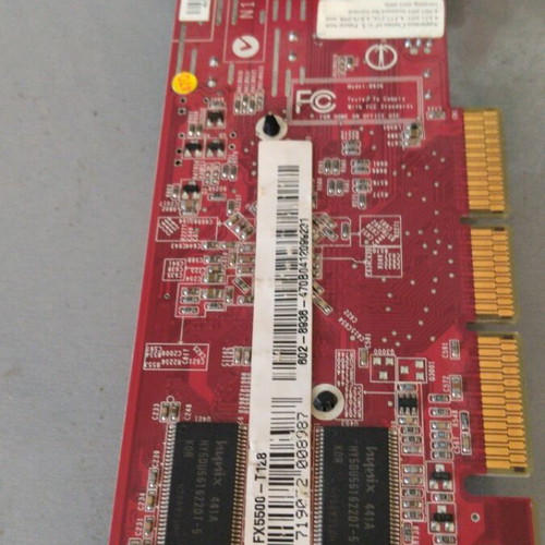 MSI GeForce FX5500-T128 128MB AGP κάρτα γραφικών μεταχειρισμένη