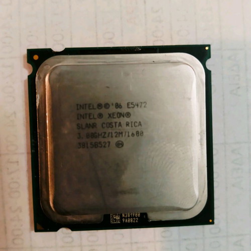 Intel Xeon E5472 CPU used, 3GHz, 12MB cache
