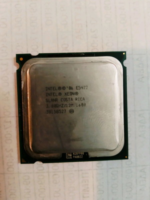 Intel Xeon E5472 CPU used, 3GHz, 12MB cache