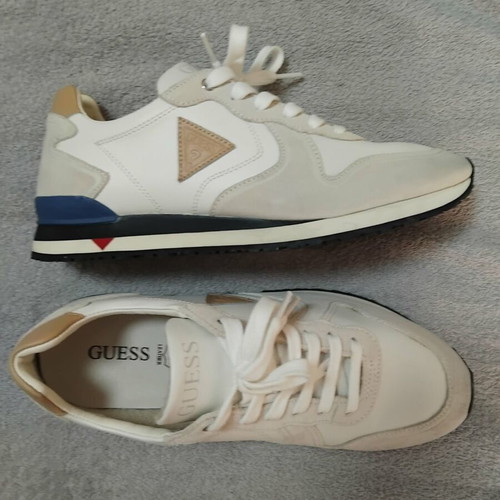 Guess men's casual shoes like new, beige, size 42