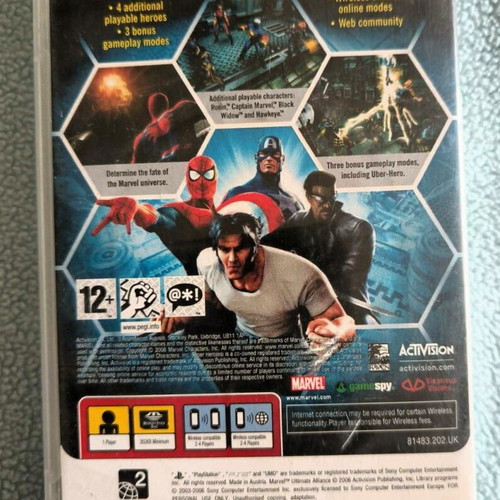 Marvel Ultimate Alliance για PlayStation Portable (PSP) σαν καινούργιο