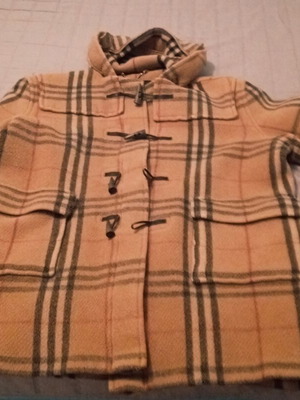 Burberry μάλλινο μοντγκόμερι μεταχειρισμένο, XL, μπεζ και καφέ