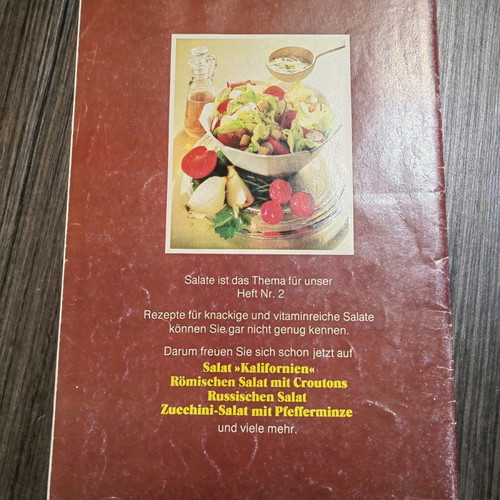 Food Decoration Booklet used in German