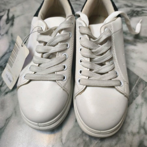 Celestino sneakers white with dark green glitter new size 36