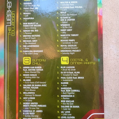 The Weekend Collection CD used, includes discs 1 and 4