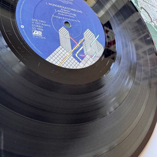 Yes Going For The One LP used, 1st US 1977 edition, rock