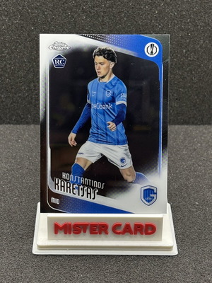 Topps Chrome UCC Konstantinos Karetsas RC 2025-26 near mint