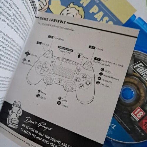 Fallout 4 PS4 game like new, action