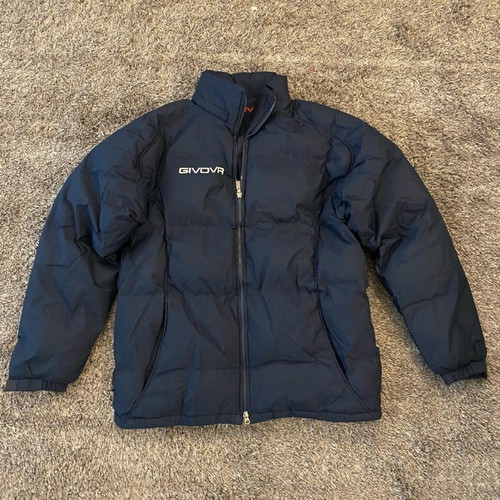 GIVOVA sports jacket used, dark blue, size XL