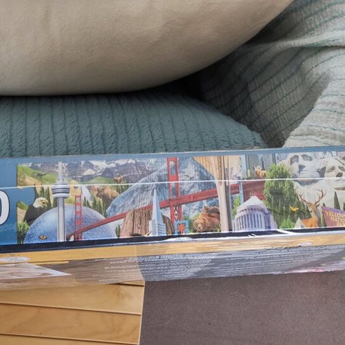 Educa Puzzle USA 1500 pieces new with Fix Puzzle glue
