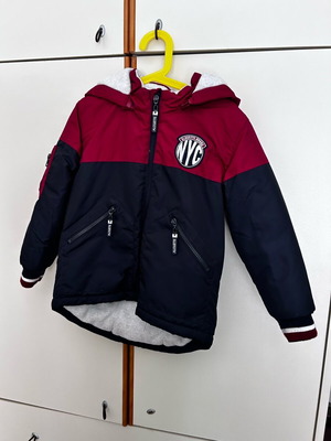 Μπουφάν Allouette 6 ετών σαν καινούργιο, μπλε και κόκκινο
