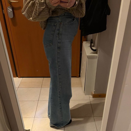 Zara flare jeans size 36 like new, blue