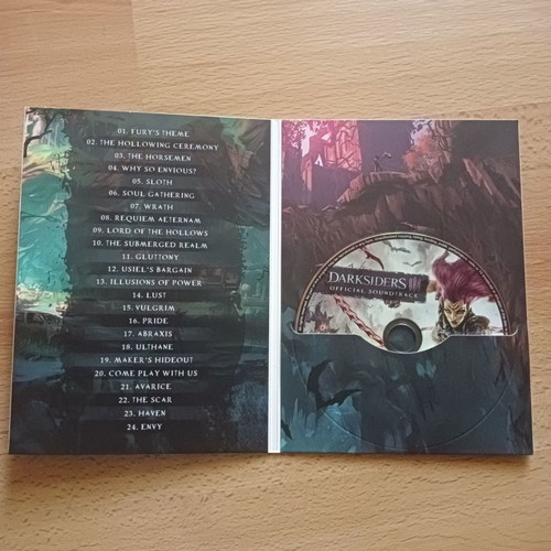 Darksiders III Official Soundtrack like new