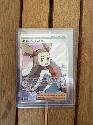 Pokemon TCG Jasmine’s Gaze Full Art SSP like new
