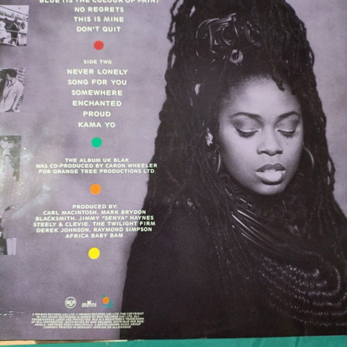 Caron Wheeler UK Blak vinyl record like new