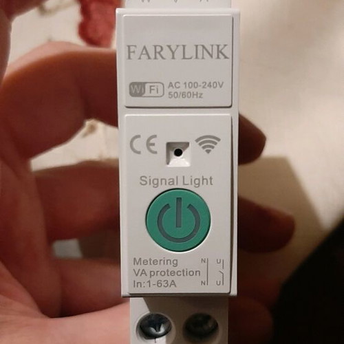 FARYLINK Smart Wifi Switch 63A New, Adjustable, Smart Life TUYA Compatible