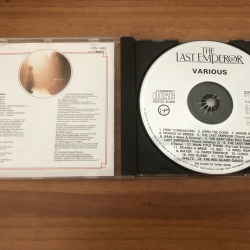 The Last Emperor CD like new
