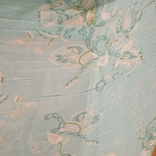Zero Floral Maxi Dress Size 42 XL New, Turquoise Multicolor