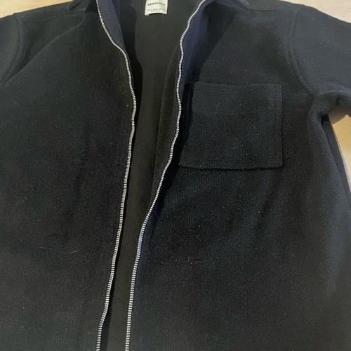 Bershka men's jacket black like new, size XS