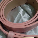 Ζώνη Pink Dust καινούργια, τεχνητό δέρμα, μέγεθος έως XL