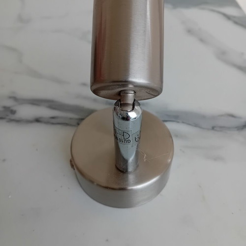 Metallic LED spotlight like new, pack of 2