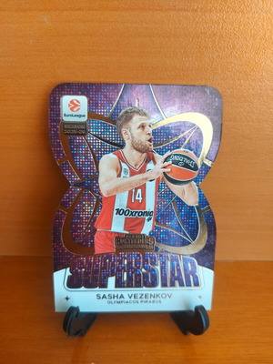 2025-26 Contenders Euroleague Olympiacos Vezenkov Superstar and Red Parallel cards new