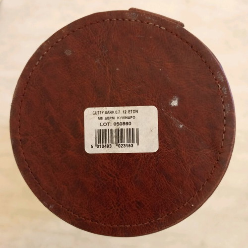 Leather case for Cutty Sark whisky used, collectible