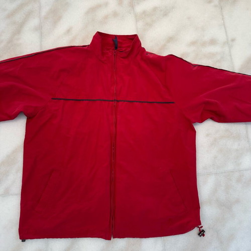 Men's summer windbreaker jacket XL red like new