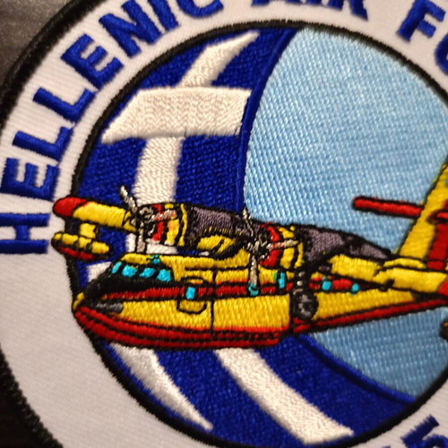 Canadair CL-215 Firefighting Aircraft Patch new - Hellenic Air Force