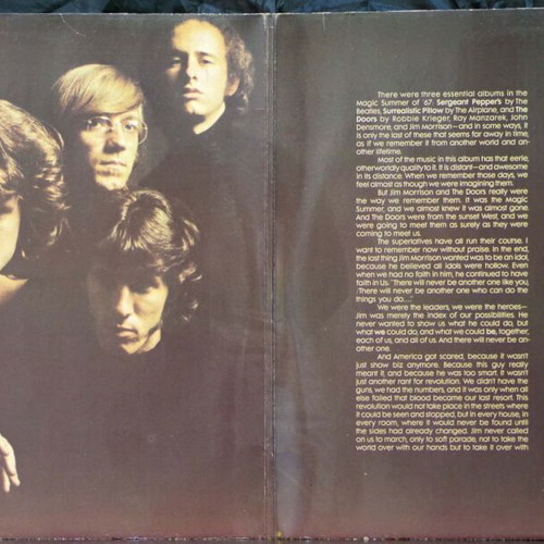 The Doors Weird Scenes Inside The Gold Mine LP new, rock