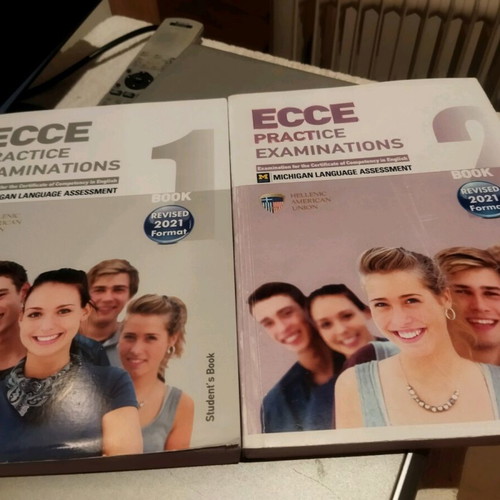 ECCE Practice Examinations 1-2 used English books