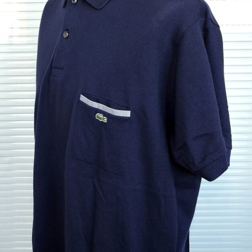 Lacoste Men's Navy Blue Polo Shirt like new, XL