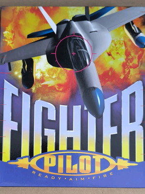 Fighter Pilot PC CD-ROM like new, Greek manual included