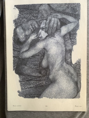 Love Drawings by Petrinel Gochev used, high-quality print