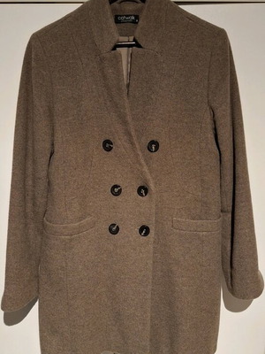Catwalk Raxevsky women's coatigan style jacket like new, beige brown