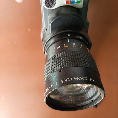 Vintage Saba analog color video camera CVC series